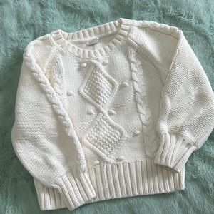 Like new-maybe worn once? Cream sweater